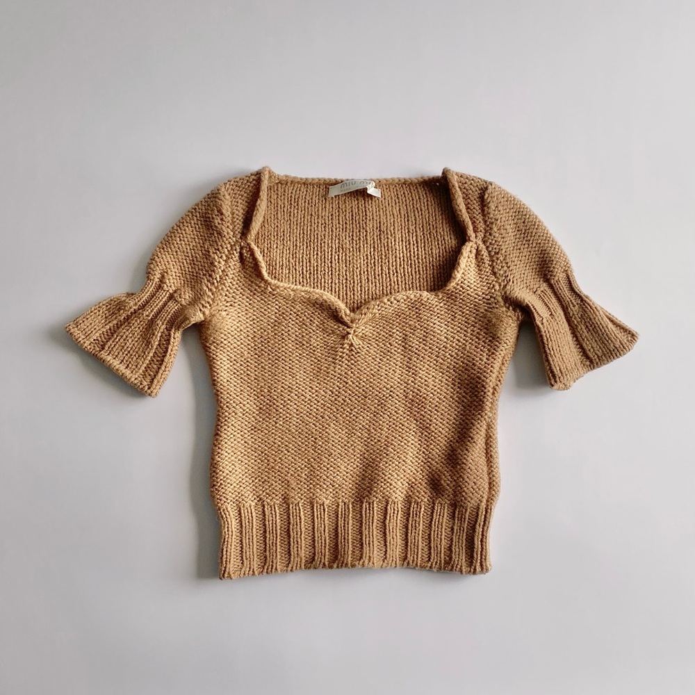 Vintage Miu Miu Cropped Sweater